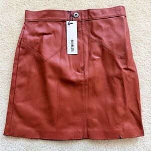 BB Dakota Keep Livin Vegan Leather Skirt